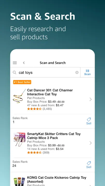 Amazon Seller iPhone Ekran Görüntüsü 4