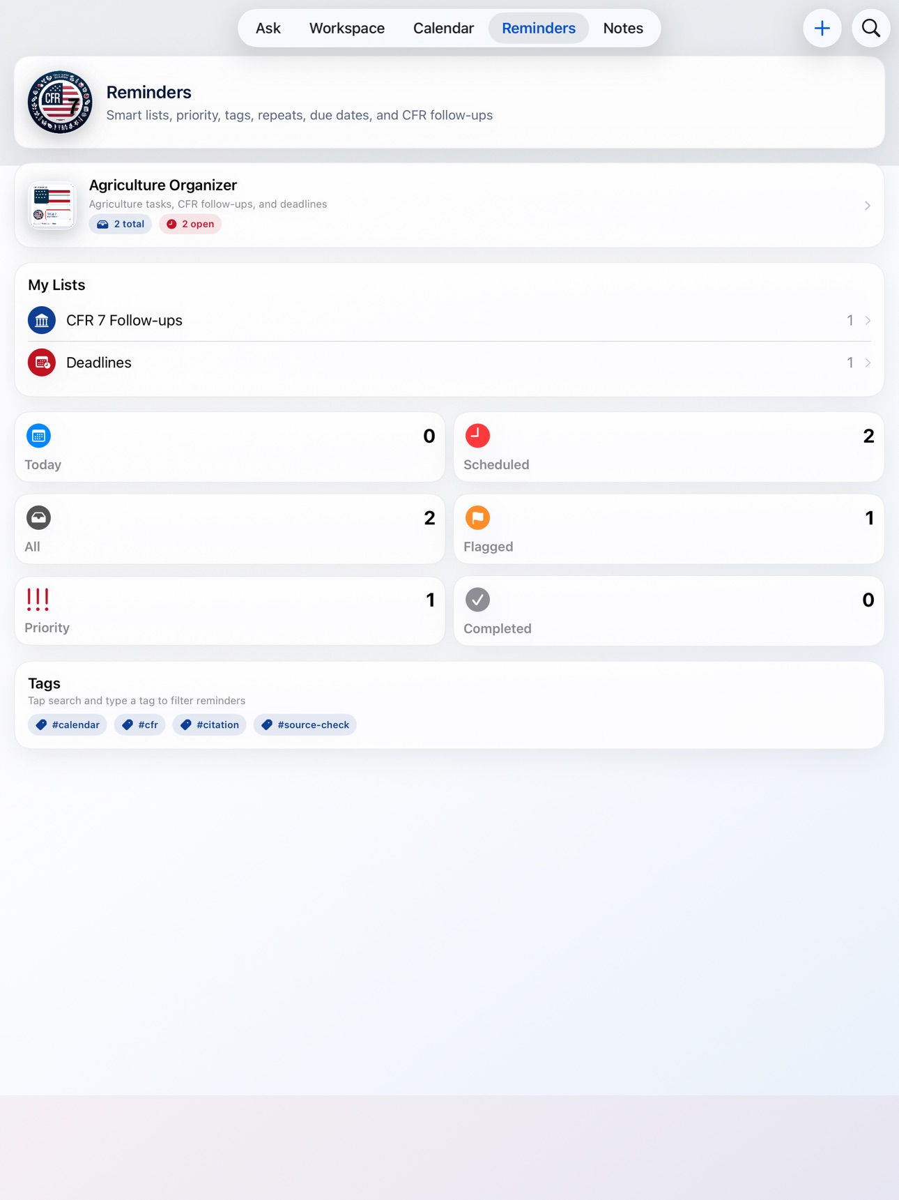 Screenshot 9 of CFR AI - Title 7