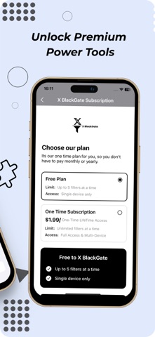 X BlackGate screenshot
