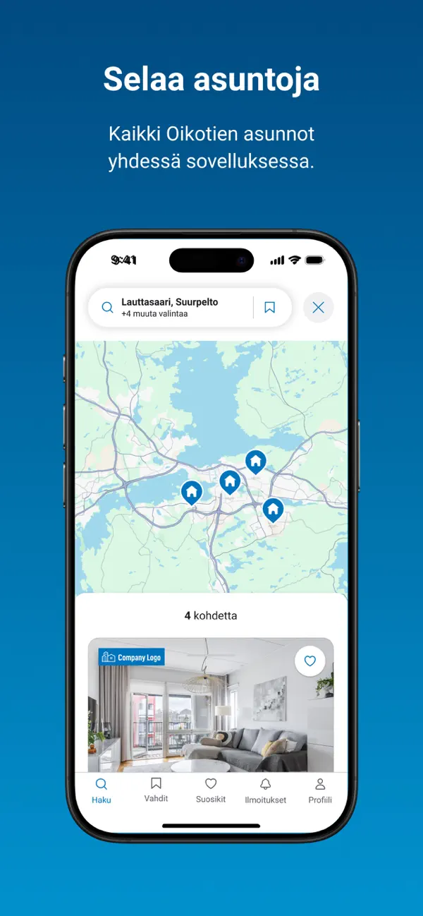 Screenshot #2 pour Oikotie – Myytävät asunnot