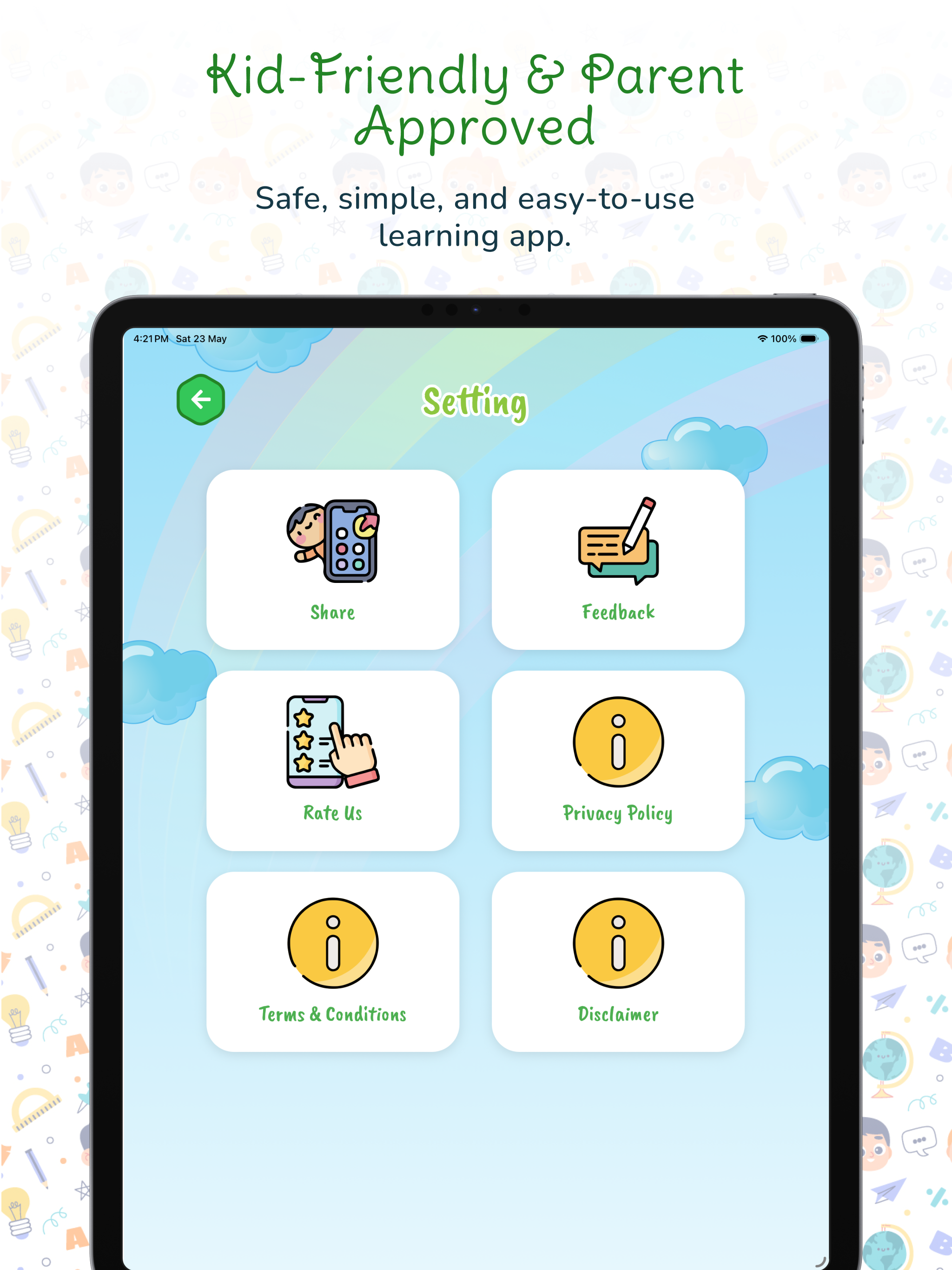 Brainy Bee Kids Learning App