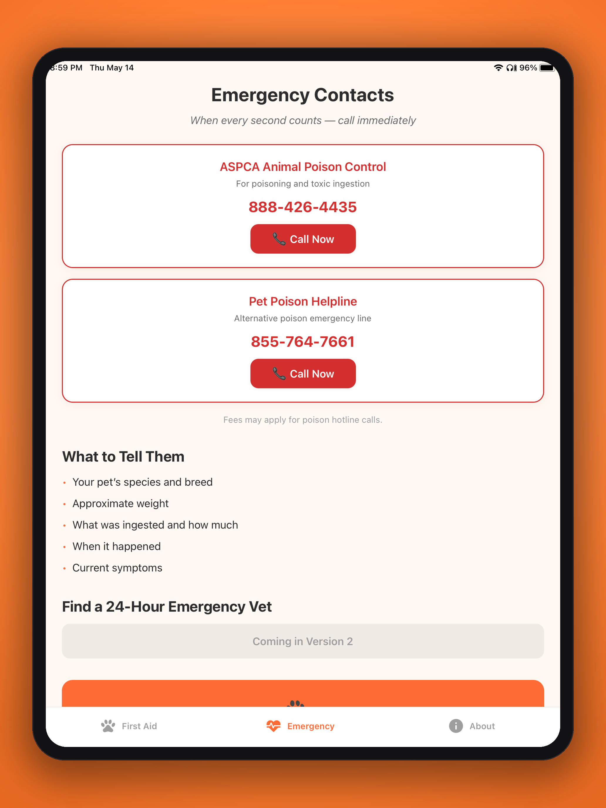 Dr. Brahmsy's Pet First Aid