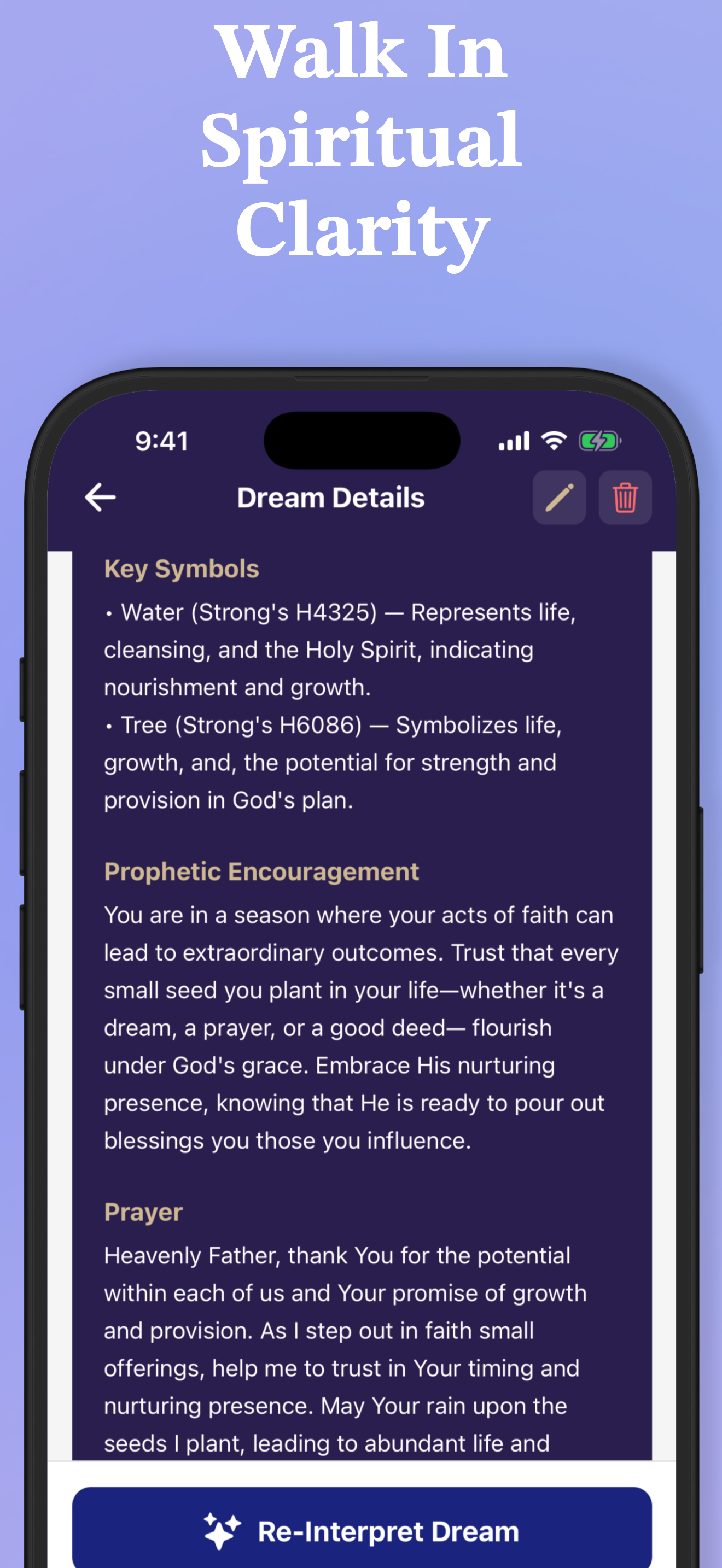 Prayer Loop Dream Interpreter screenshot 4