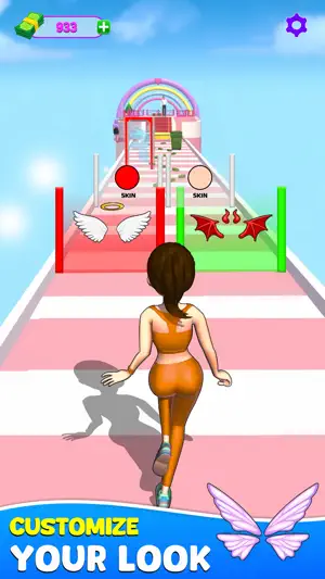 Good or Bad Girlfriend Run screenshot 1