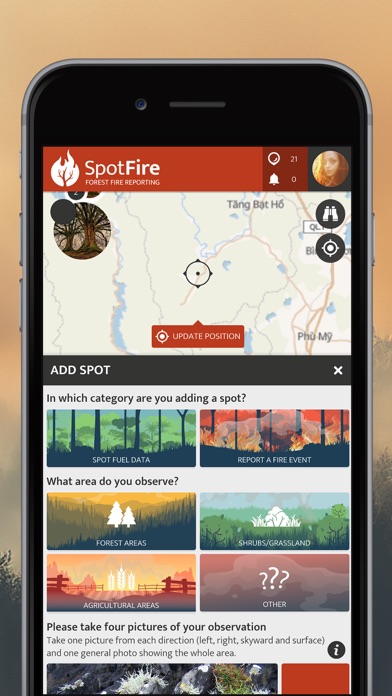 spotFIRE | Citizen Science Screenshot