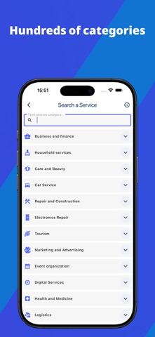 ServiceOrca – Find Any Service iPhone screenshot