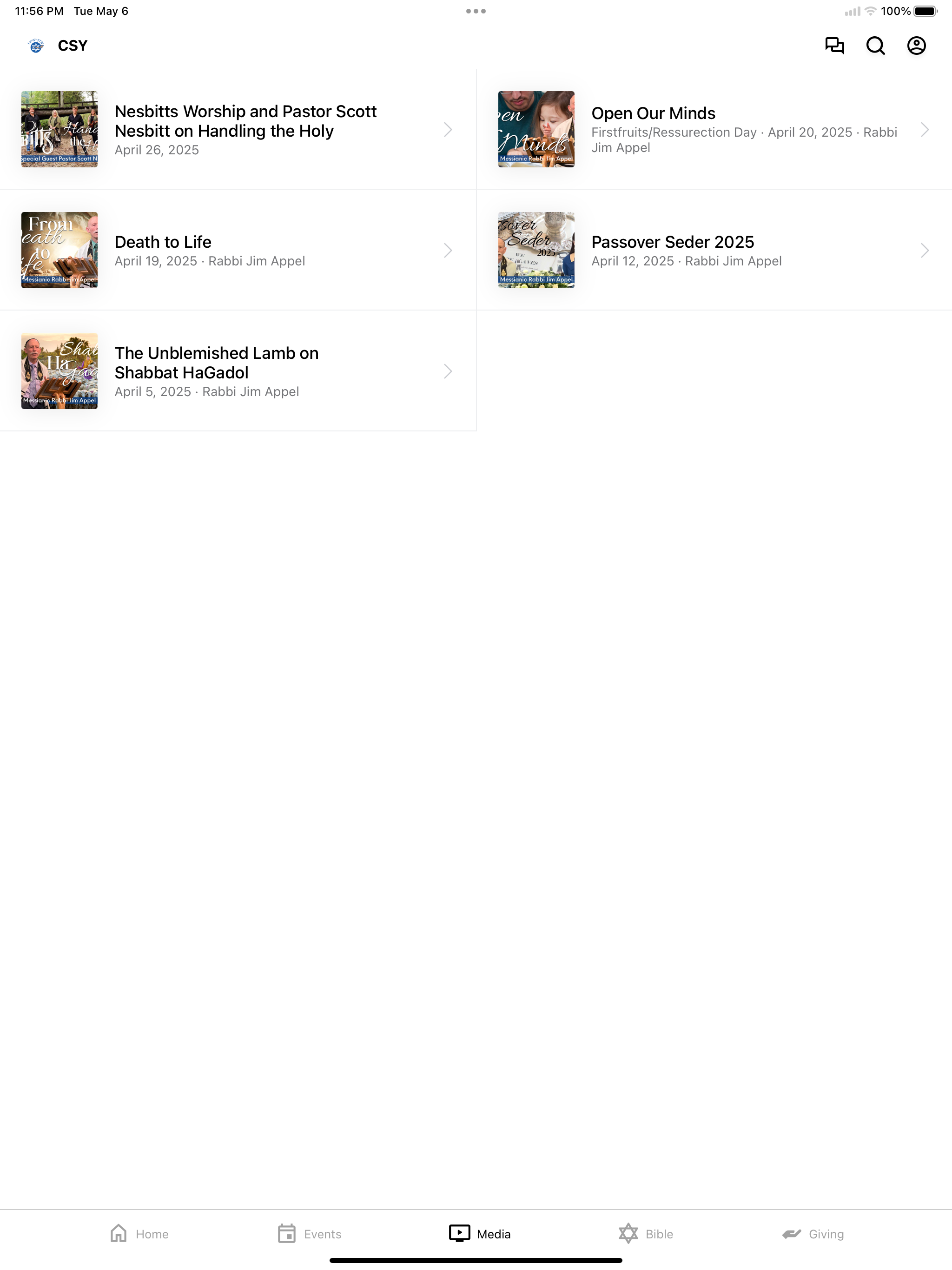 Congregation Shema Yisrael screenshot 6