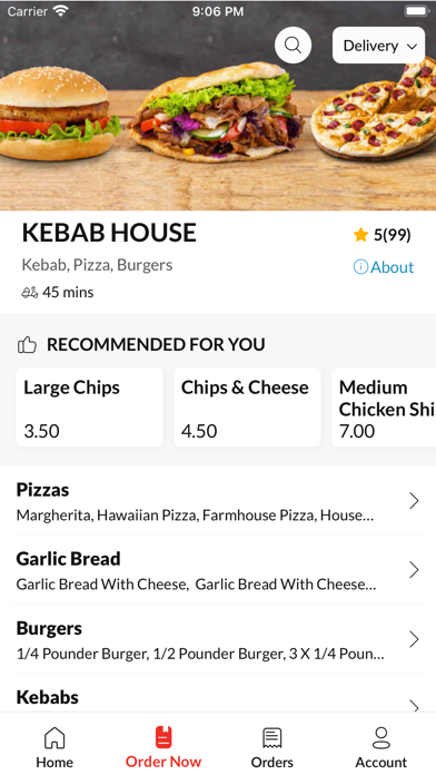 KEBAB HOUSE Warminster Screenshot