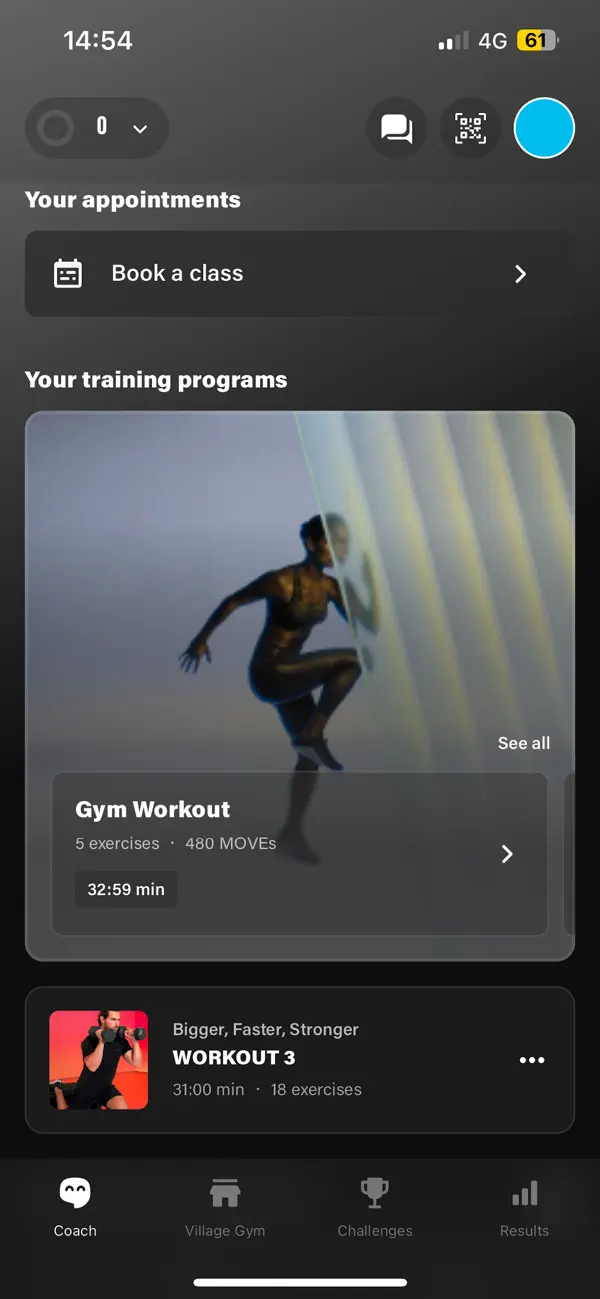 Screenshot #1 pour VILLAGE GYM