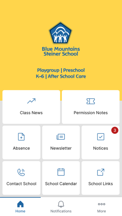 Blue Mountains Steiner School Screenshot