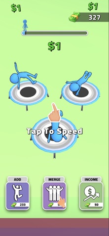 Playground Idle Trampoline screenshot