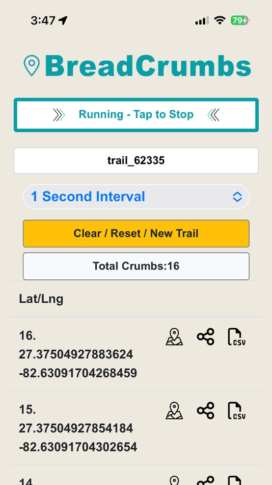 #1. Bread Crumbs Trails (iOS) 由: YOURFULLSTACK, LLC