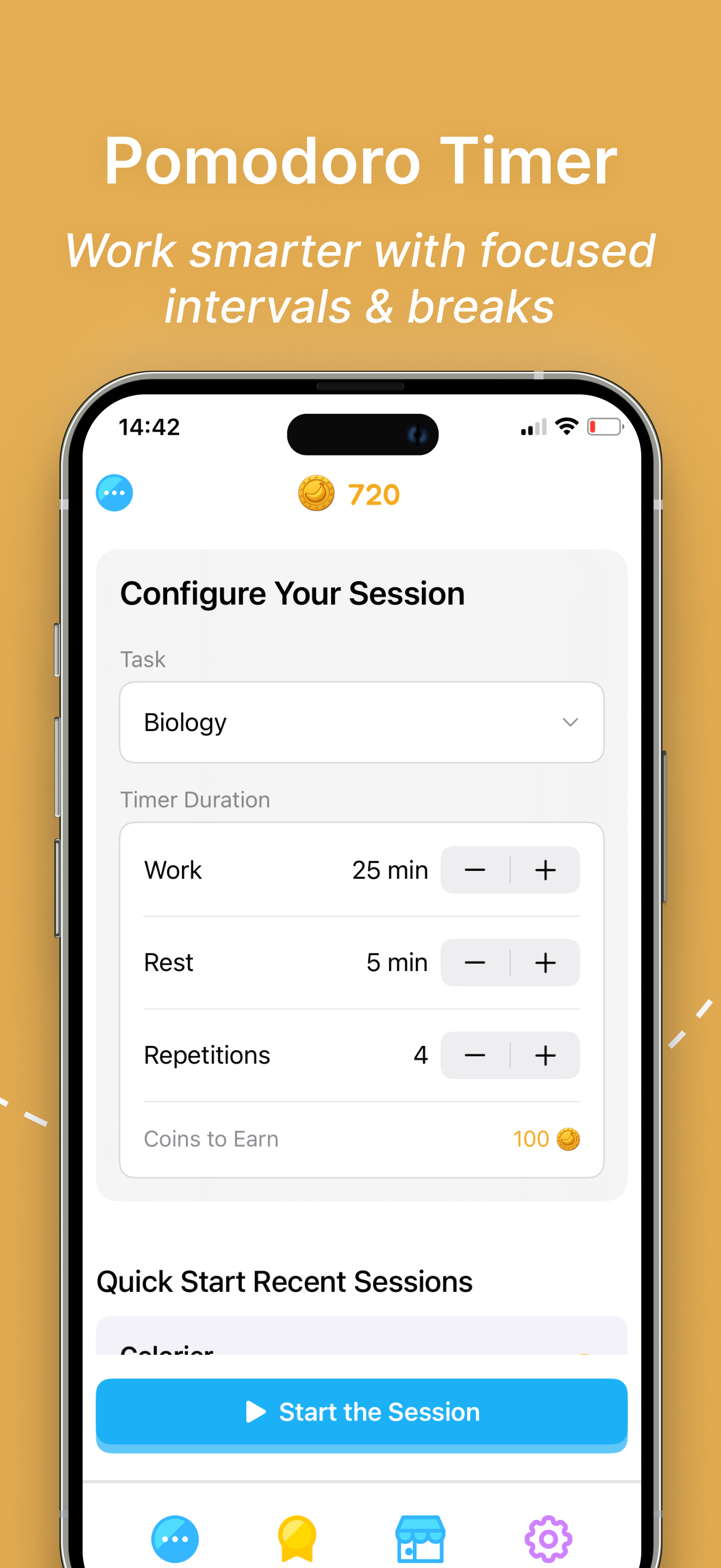 Study timer : Study Monkey screenshot 4
