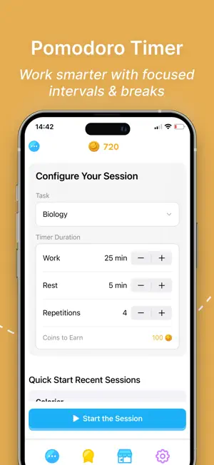 Study timer : Study Monkey screenshot 4