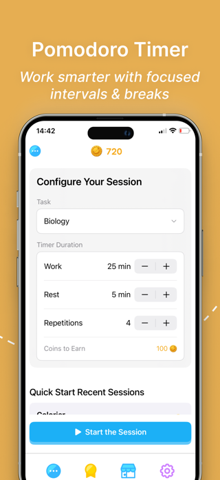 Study timer : Study Monkey Screenshot 4 of 4