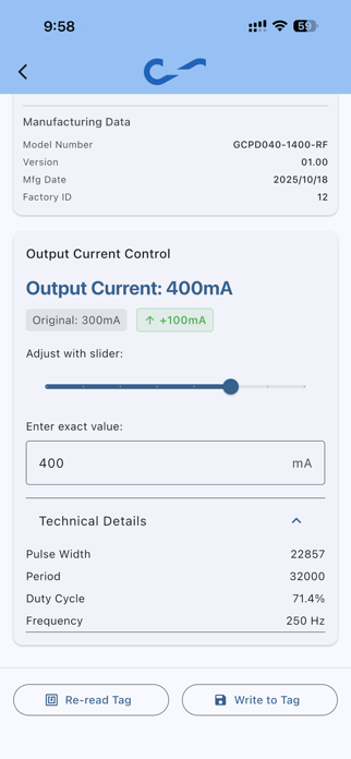 CDI NFC Tool Screenshot 3 of 3