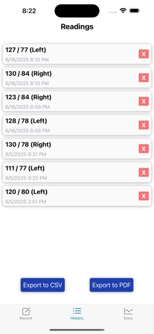 Track Blood Pressure Screenshot 5 of 6