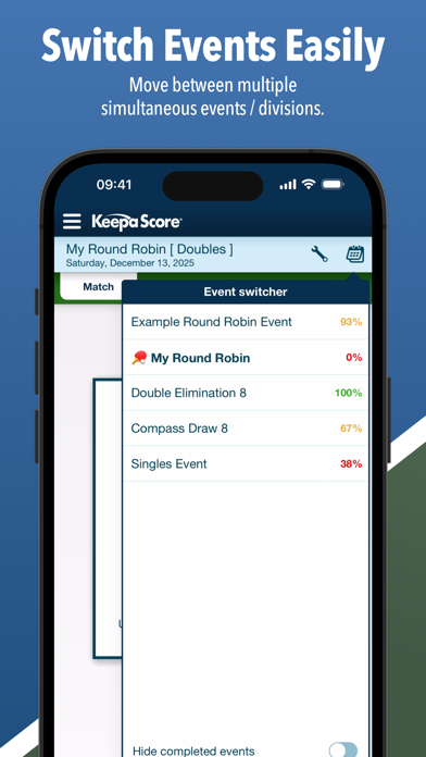 KeepaScore Pickleball Brackets iPhone screenshot 5 - Sports app