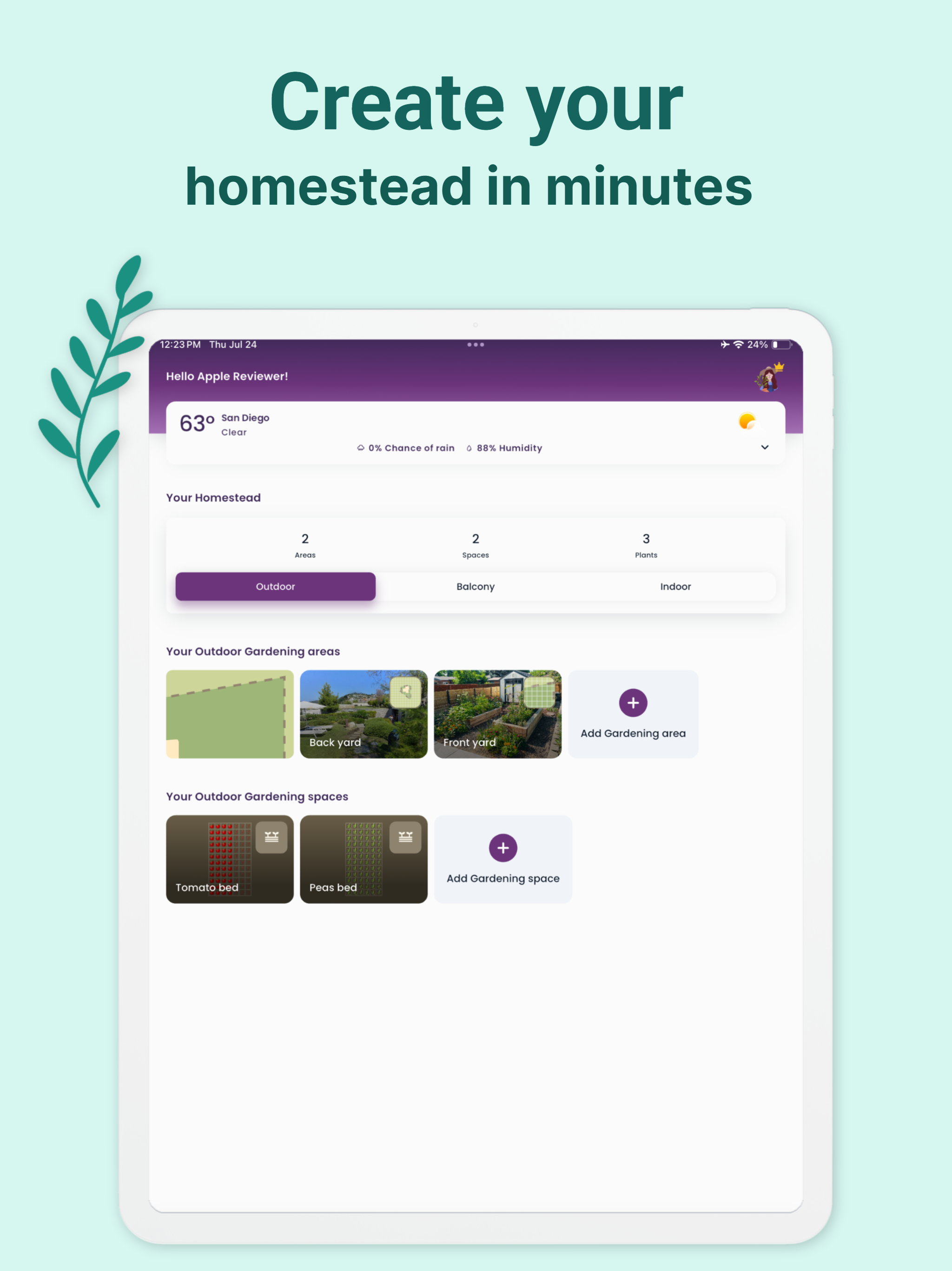 Homestead: Garden Planner