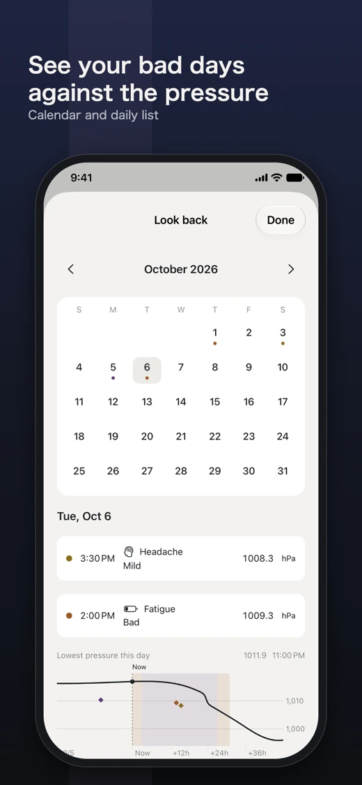 Pressure Tomorrow? - Headache screenshot 5