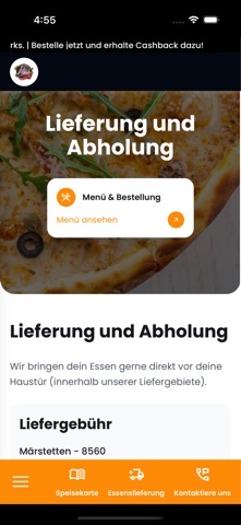Pizzeria Bale's iPhone screenshot