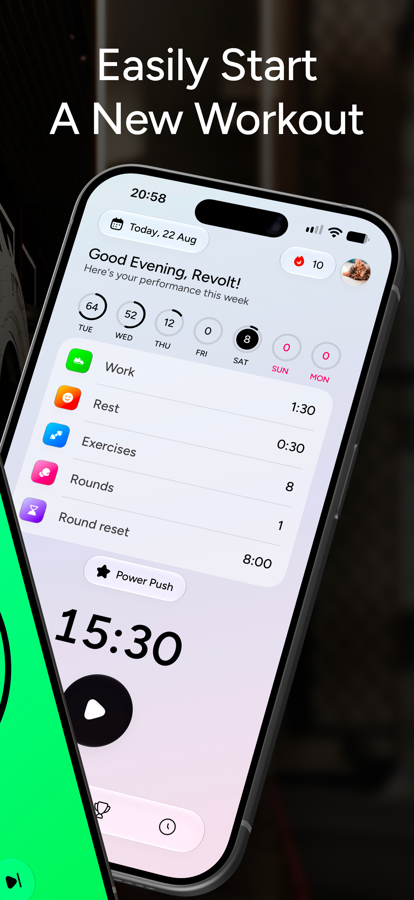 GymTimer: HIIT Tabata Interval screenshot 2