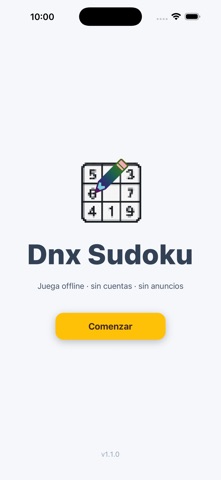 Dnx Sudoku screenshot