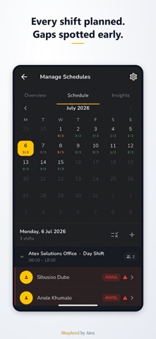 Shepherd - Employee Operations iPhone screenshot