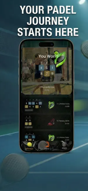 Orbit: Padel Meter screenshot 1