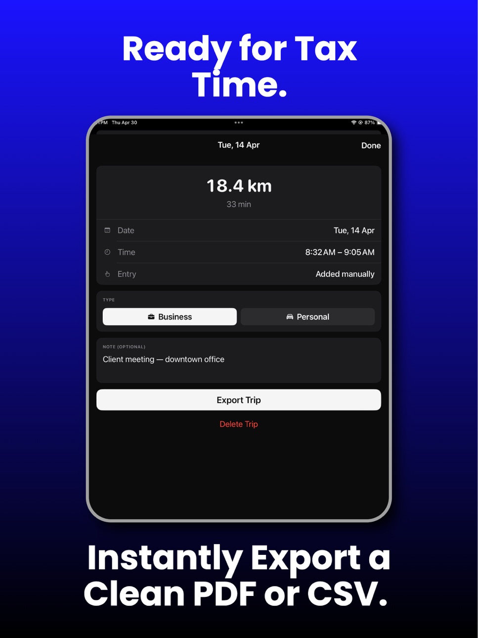 iPad screenshot