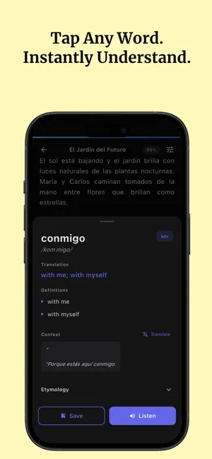 Polylingo: Language Reader screenshot 3