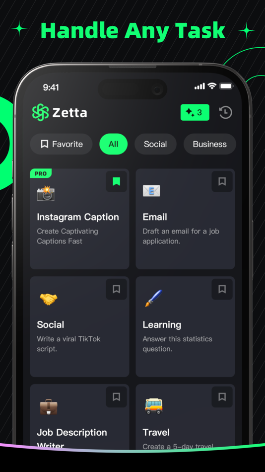#2. Zetta - AI Keyboard & Chatbot (iOS) 由: WanderLab Co., Ltd.