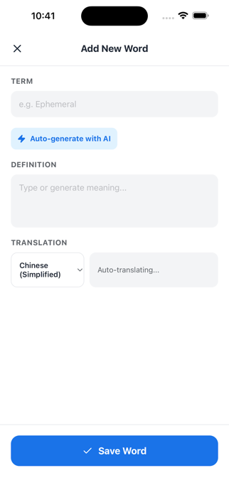 Membit - Vocabulary Builder Screenshot 2 of 3