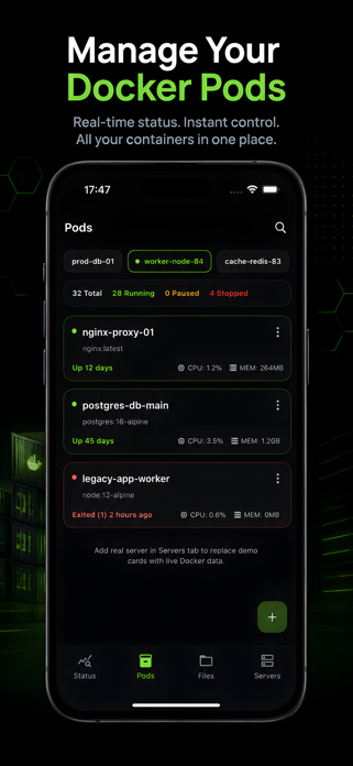 ServerCat Shell - Server Pulse Screenshot 2 of 4
