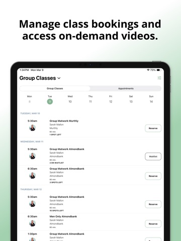 SM • Pilates & Nutrition iPad screenshot