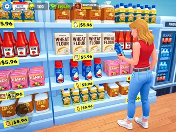 Farm Supermarket Simulator iPad screenshot