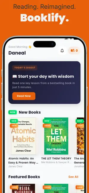 Booklify: Book Summaries & AI screenshot 1