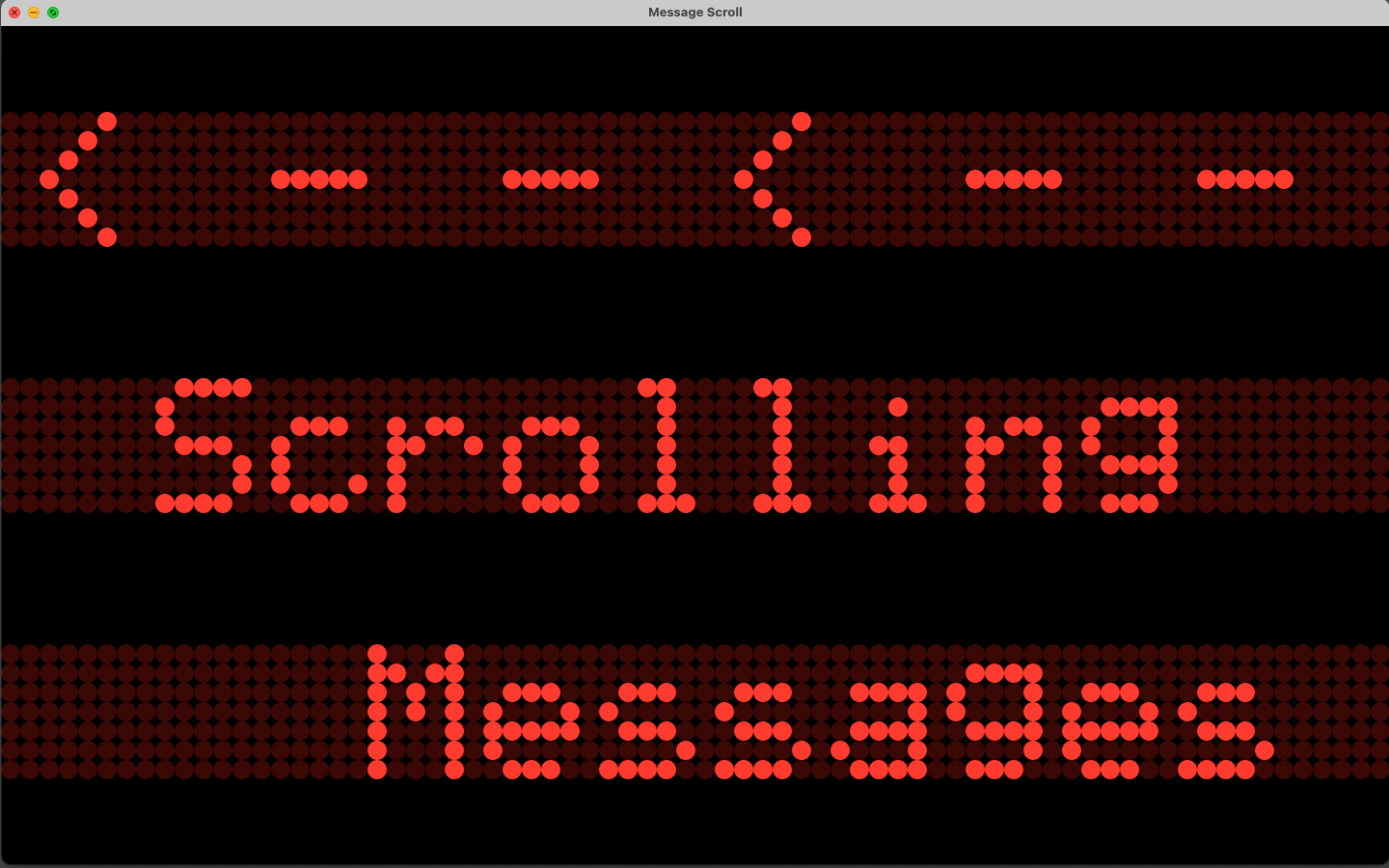 Message Scroll
