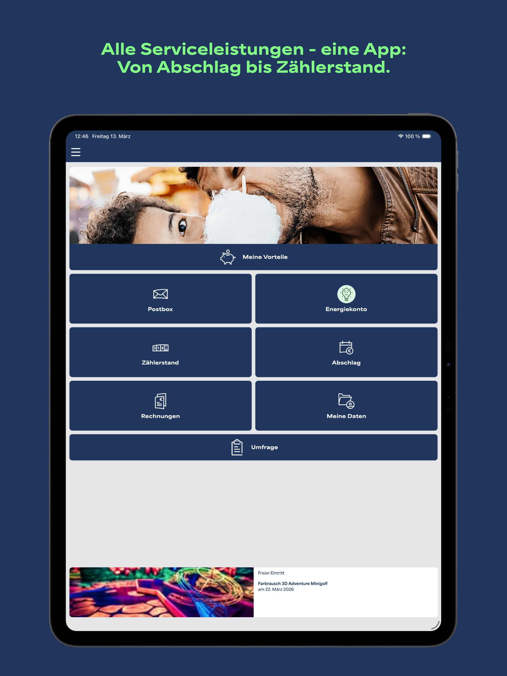 Meine enviaM-App: Strom & mehr