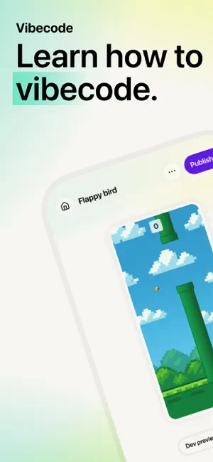 Vibecode - Website Builder screenshot 1