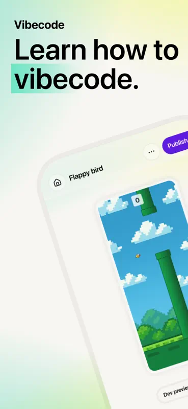 Vibecode - Website Builder screenshot 1 of 6