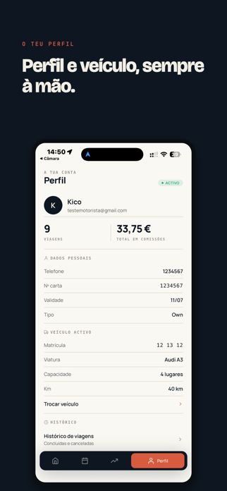 AboutRides Driver Screenshot 1 of 6
