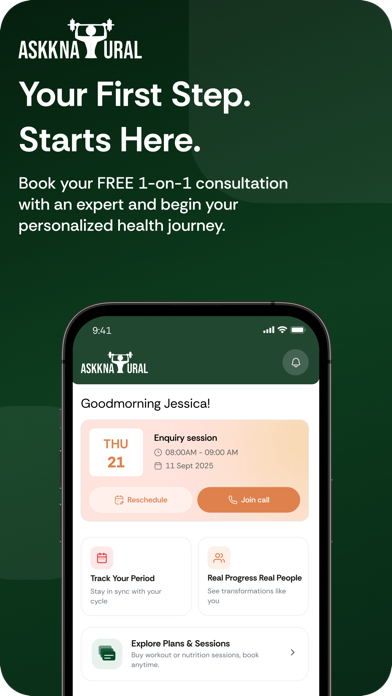 Askknatural : Fat loss at home screenshot