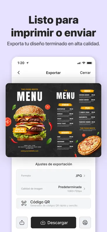メニュー作成 Menu creator screenshot 6 of 7