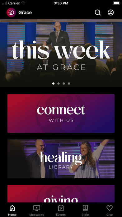 Grace Fellowship Church Screenshot 1 - AppWisp.com Grace Fellowship Church Screenshot 1 - AppWisp.com