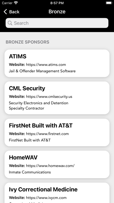Utah Sheriffs' Association Screenshot