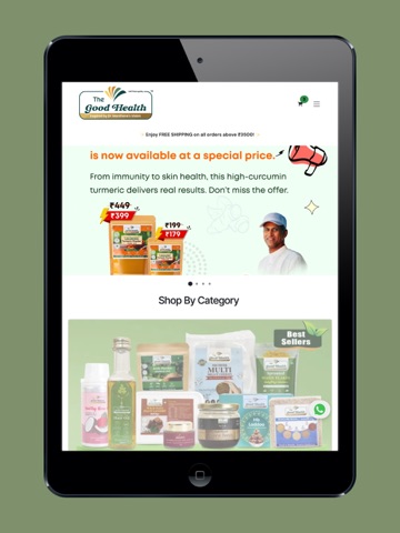 The Good Health iPad screenshot
