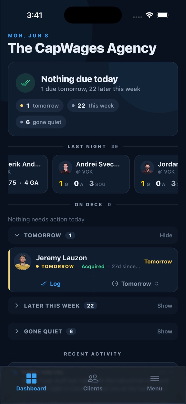 iPhone screenshot
