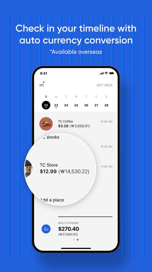 #3. travelcrumb - Travel budget (iOS) By: Sungwook Baek