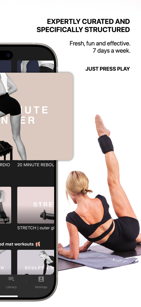 LEKFIT online studio screenshot 7